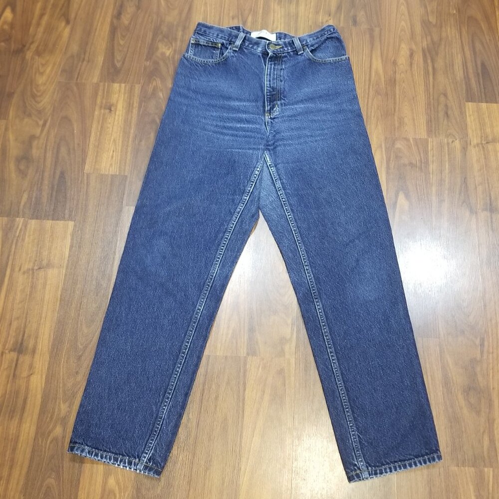 Ladies' L.L. Bean "Double L" Jeans, Relaxed Fit, Size 12 Tall, VGUC - Picture 3 of 16